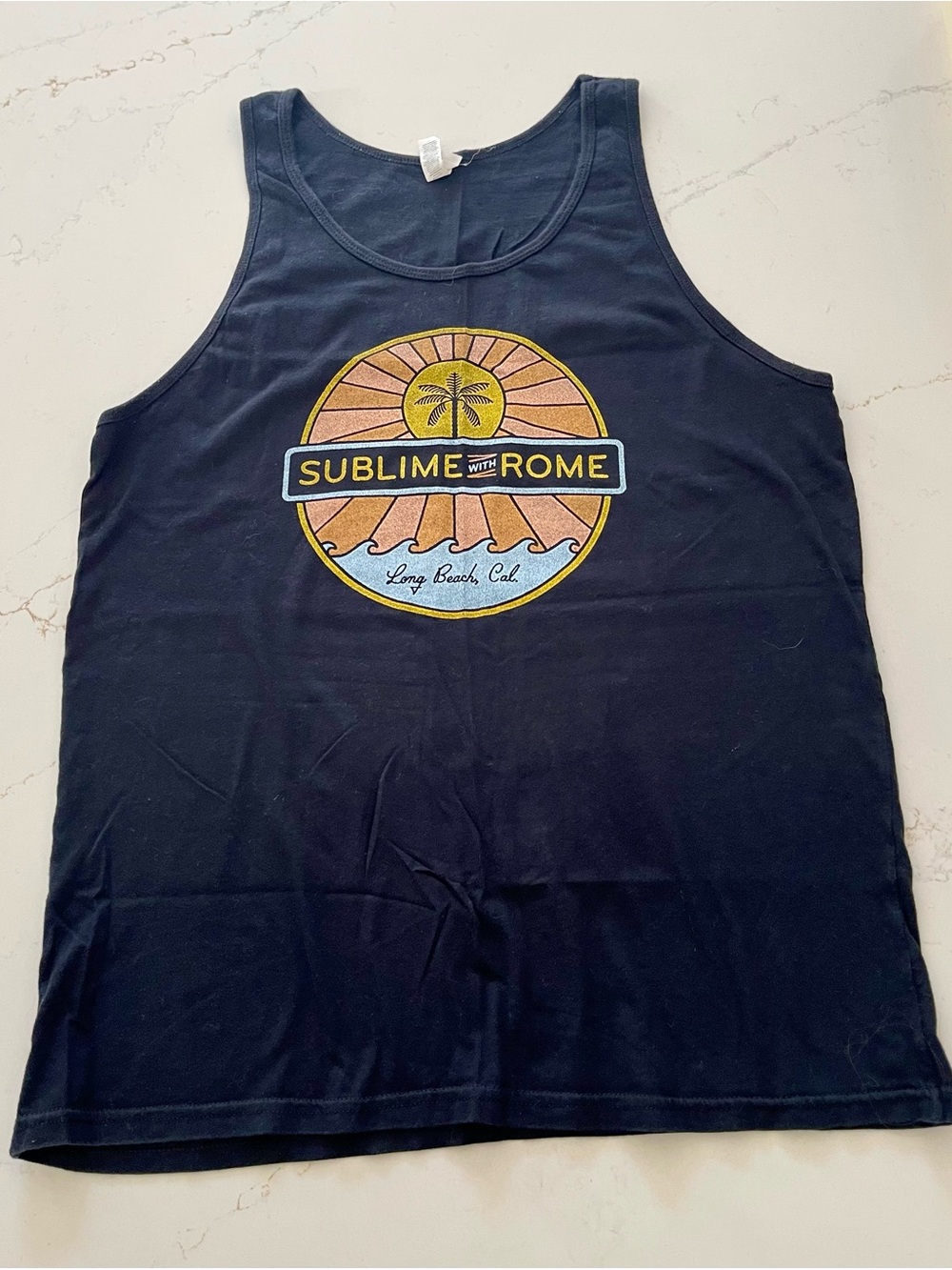 Black Graphic Sublime Men’s Tank